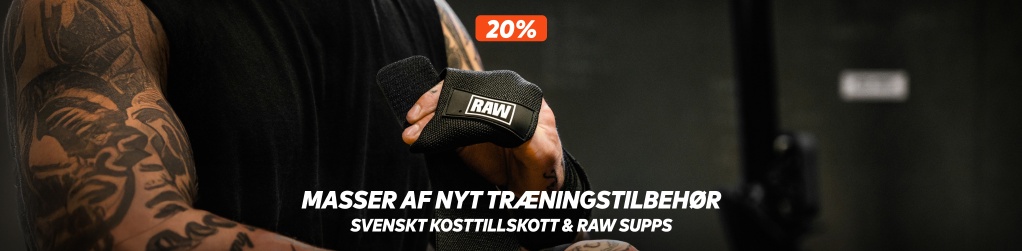 Udvalgt trningstilbehr - 20 %